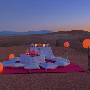 Half Day Sunset Camel Ride With Dinner In Agafay